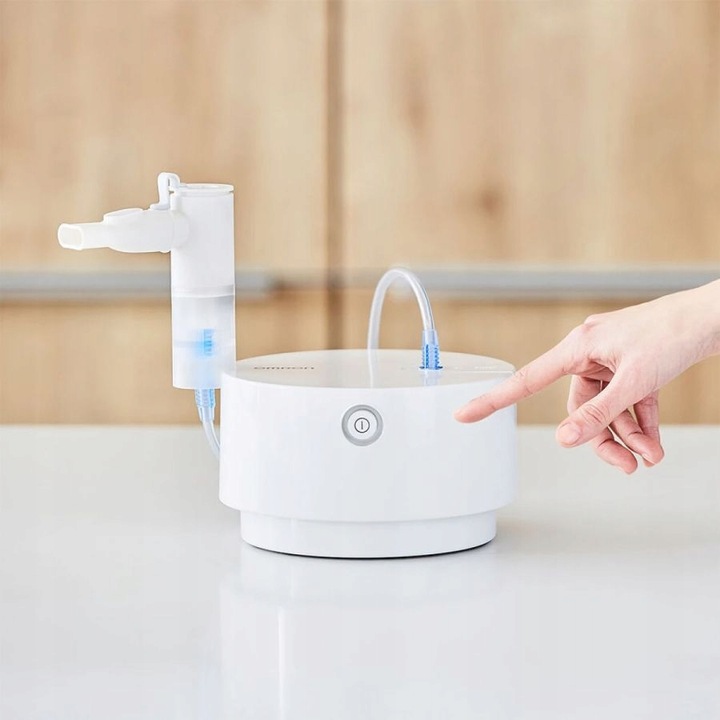 Inhalator OMRON C28P NE-C105 + TORBA Praca Ciągła #Nebulizator AVT