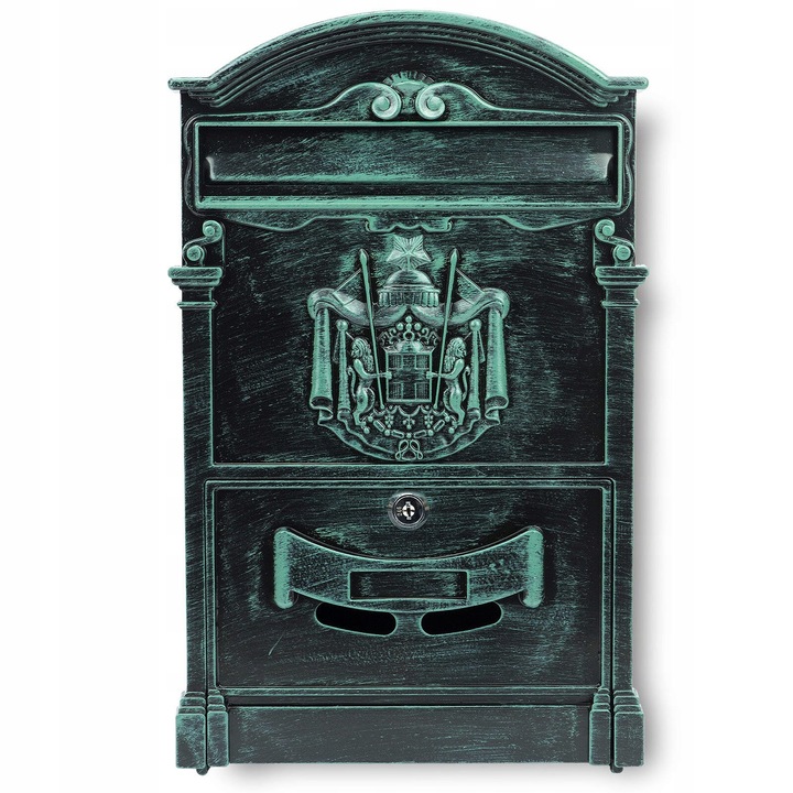 SKRZYNKA NA LISTY POCZTĘ LIST POCZTOWA LISTOWA GAZETY RETRO ANTYCZNA