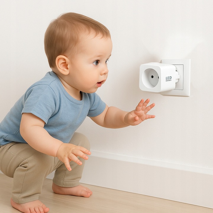 INTELIGENTNE GNIAZDKO WiFi SMART TUYA WATOMIERZ GNIAZDO PROGRAMATOR