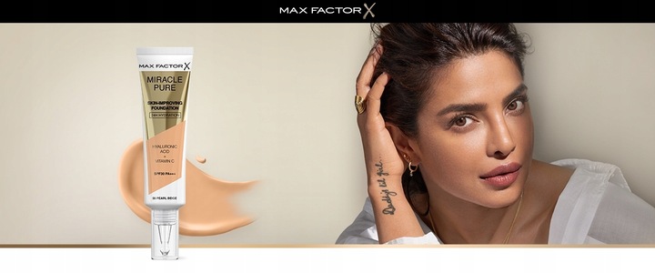 MAX FACTOR Miracle Pure Podkład do twarzy SPF30 30 ml - 55 Beige