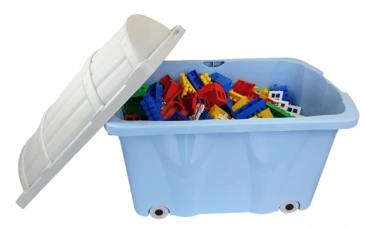 KLOCKI KONSTRUKCYJNE 500 w POJEMNIKU POLSKIE DUŻE