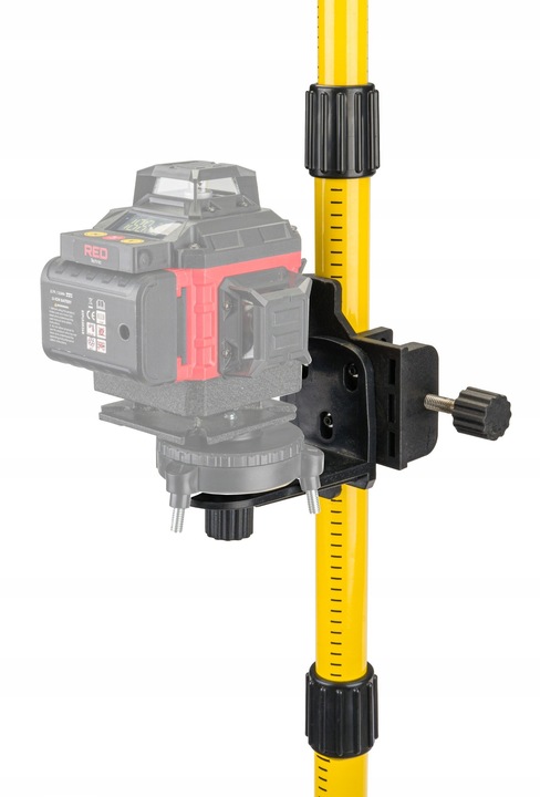 TYCZKA ROZPOROWA STATYW DO POZIOMICY NIWELATORA 4m