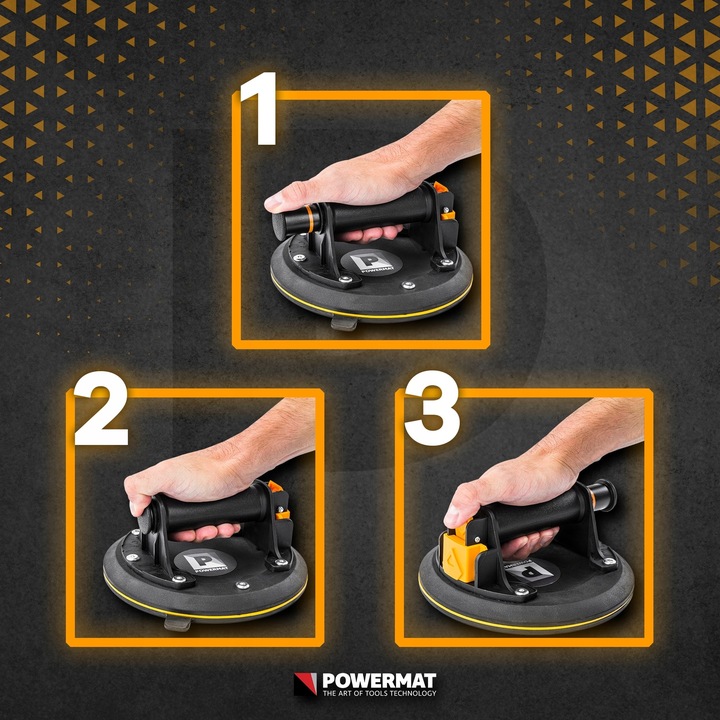 PRZYSSAWKA PRÓŻNIOWA DO PŁYTEK UCHWYT Z POMPKĄ GLAZURY SZYB 190 KG 200