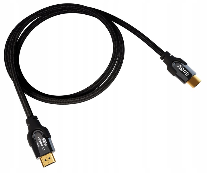 Kabel PRZEWÓD HDMI 2.1 MIEDŹ 8K 60HZ 4K 120Hz 48Gbps MOCNY UHS PRO do TV 2m