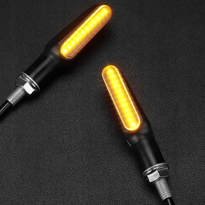 4x PŁYWAJĄCE DYNAMICZNE KIERUNKOWSKAZY MOTOCYKL QUAD SKUTER MOTOR CROSS