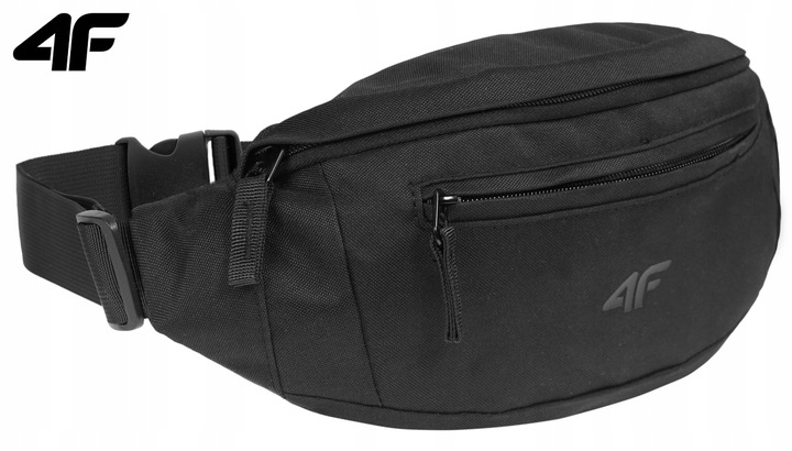 NERKA TORBA BIODROWA 4F SPORTOWA POJEMNA SASZETKA NA PAS REGULOWANA