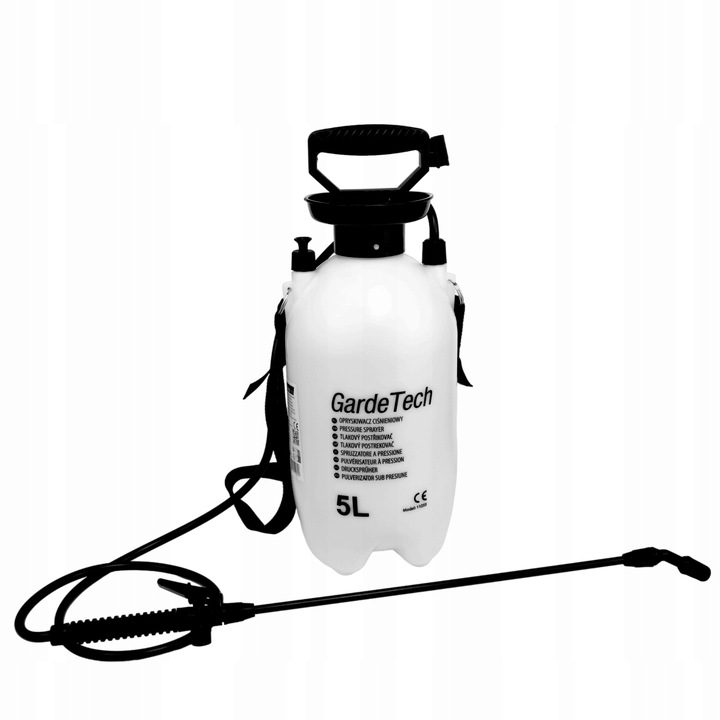 OPRYSKIWACZ CIŚNIENIOWY RĘCZNY 5L DŁUGA LANCA 88cm