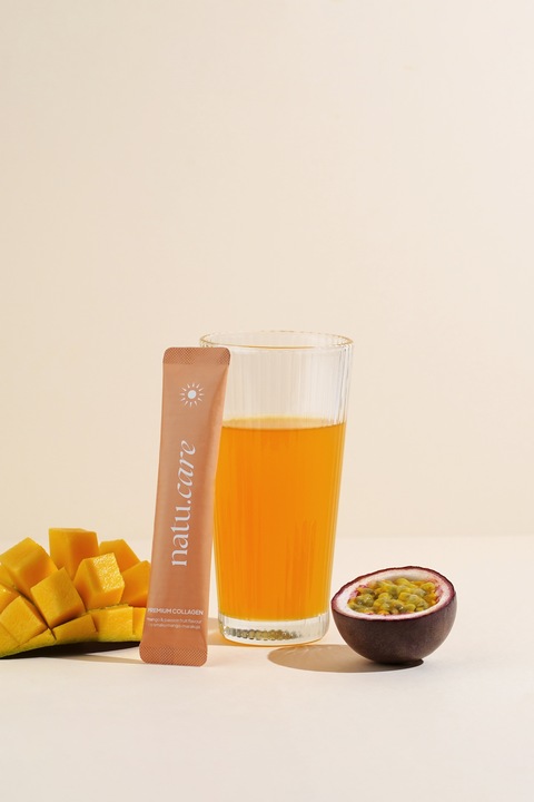 Kolagen Rybi Do Picia Na stawy w Proszku 10000 mg Natu Care Mango-Marakuja