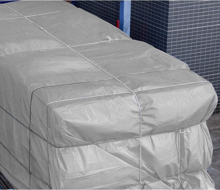 PLANDEKA MOCNA 3X5M GRUBA NA SAMOCHÓD UV++ WYTRZYMAŁA PLANDEKI