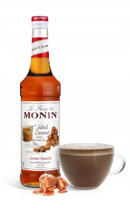 Monin Syrop do kawy Słony Karmel 700 ml