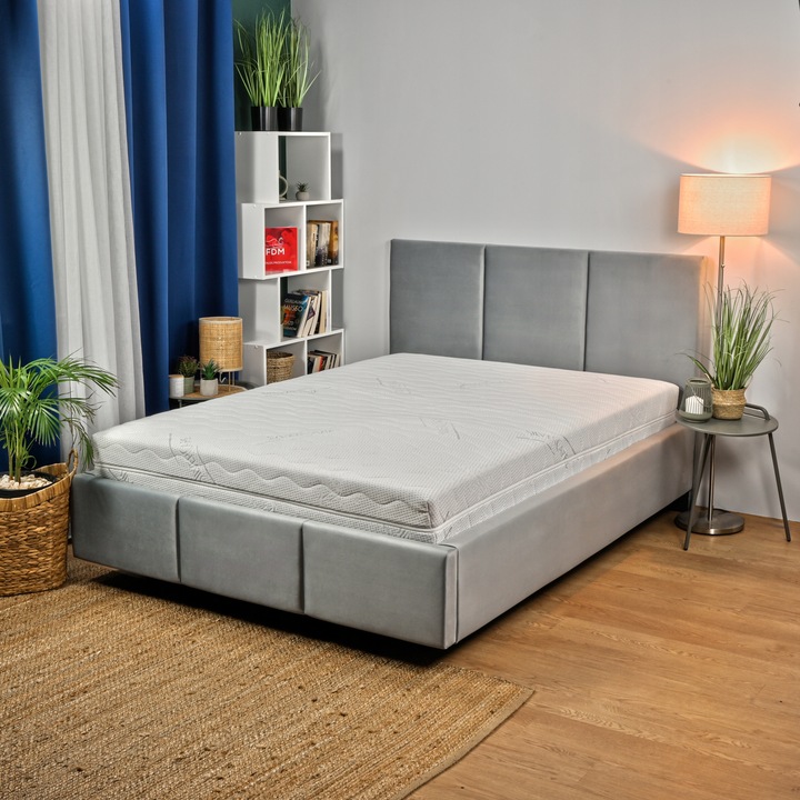 Materac 160x200 Kokos x2 kieszeniowy H3/H5 twardy pocket SILVER MAX