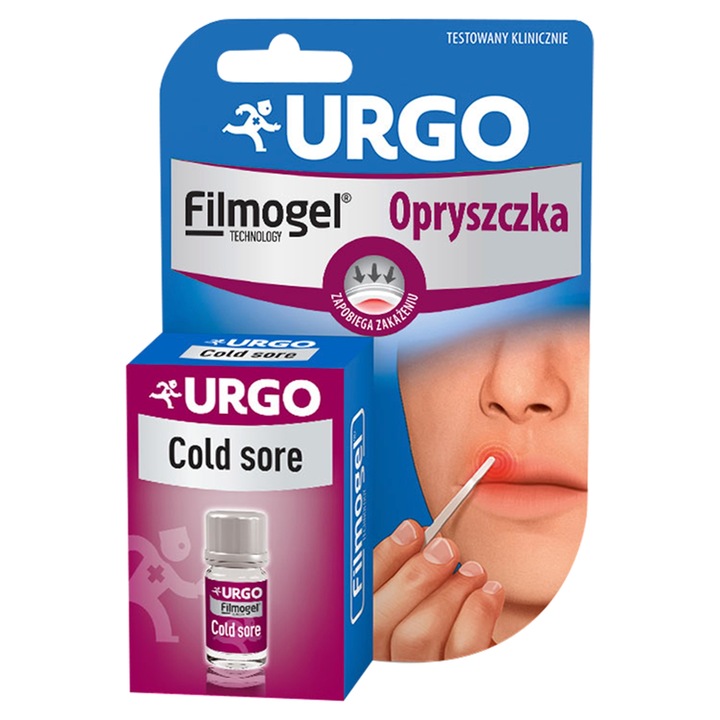 URGO OPRYSZCZKA FILMOGEL Na opryszczkę plaster w płynie 3 ml