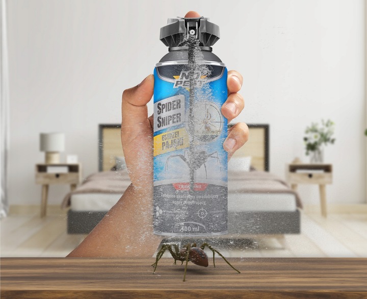 ŚRODEK PŁYN SPRAY PREPARAT NA PAJĄKI PAJĘCZAKI NO PEST 400ML SPIDER