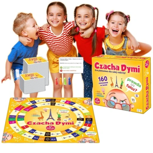 CZACHA DYMI - Gra planszowa, KUKURYKU