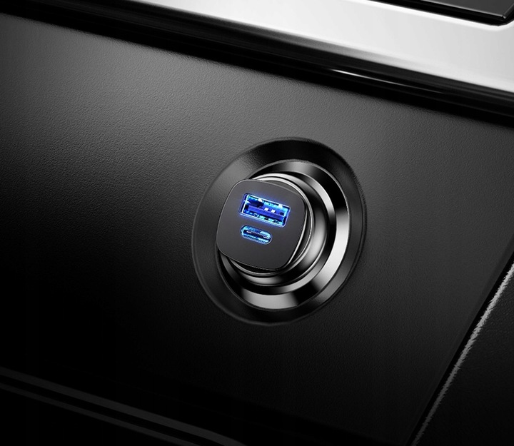 Ładowarka samochodowa , USB typ C Baseus 5000 mA