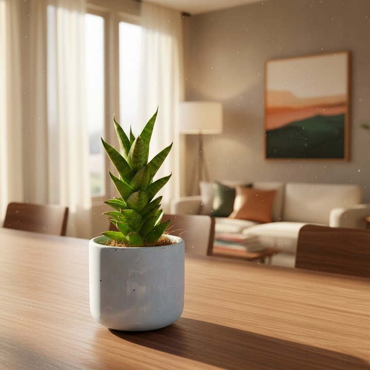 Sansevieria ''Starshooter'' Ø8cm kolekcjonerska niezniszczalna