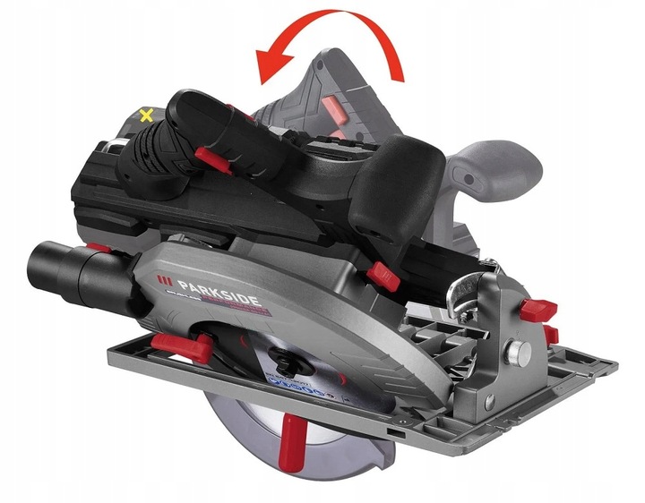 AKUMULATOROWA PIŁA TARCZOWA PARKSIDE PPHKSA 40-Li A1 40V 190 MM +