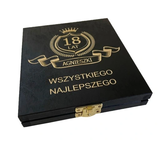 PUDEŁKO NA PIENIĄDZE PREZENT URODZINY 18 -100 LAT