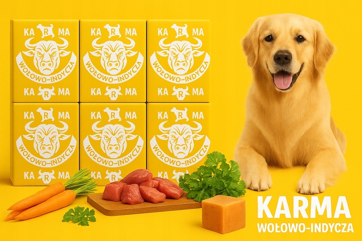 MIĘSO MROŻONE DLA PSA 10 KG WOŁOWO INDYCZE BARF 10 KG WOŁOWINA INDYK