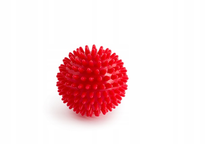 PIŁKI Z KOLCAMI SENSORYCZNE DO MASAŻU 4 SZT