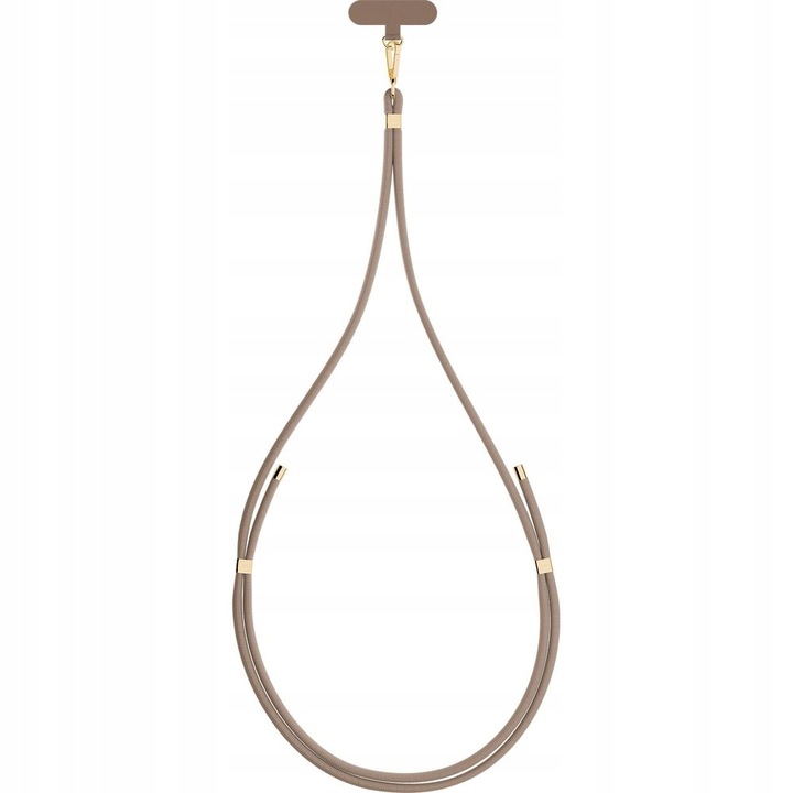 Smycz do telefonu 3MK EasyClip Elite Beżowy