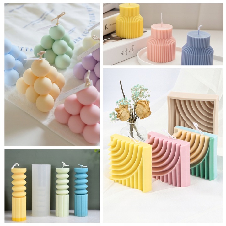 Wosk sojowy KeraSoy Pillar 4120 2kg do świec wolnostojących