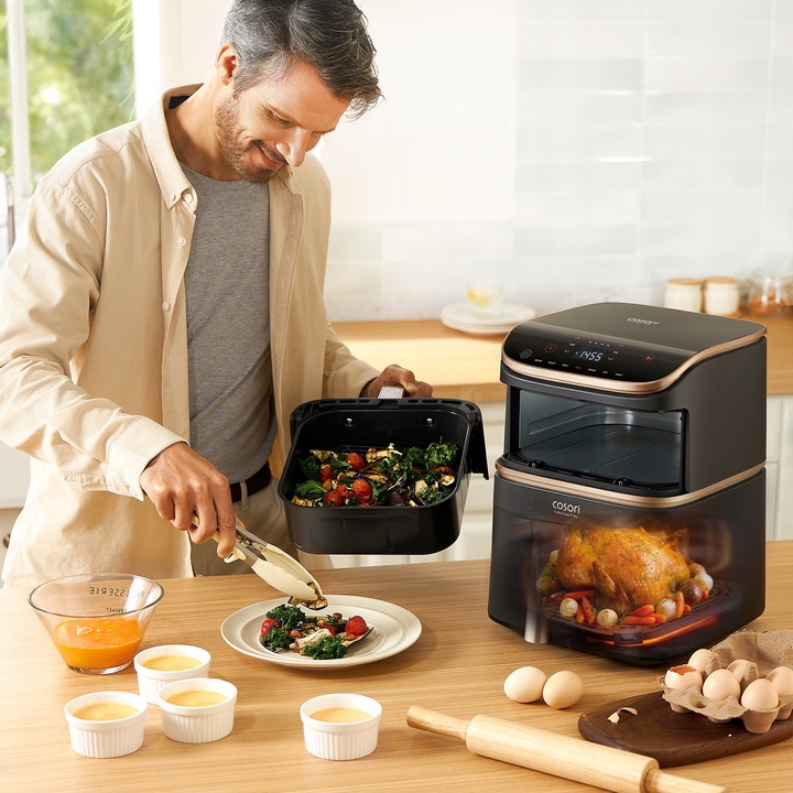 Frytkownica Beztłuszczowa Air Fryer Cosori Turbo Tower Pro Smart 10,8L