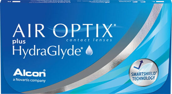 Air Optix Plus HydraGlyde, 3 szt. -2,50