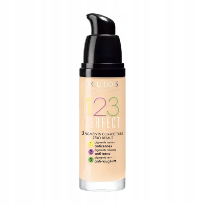 BOURJOIS 123 Perfect Kryjący Podkład do twarzy 30 ml - 51 Light
