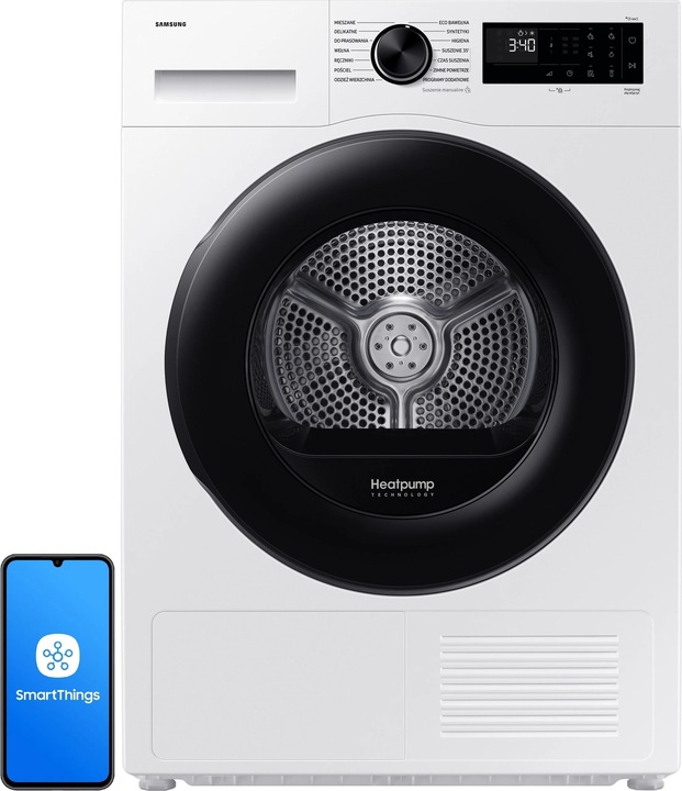 Suszarka Kondensacyjna SAMSUNG DV90DG52A0AEEO 9 kg