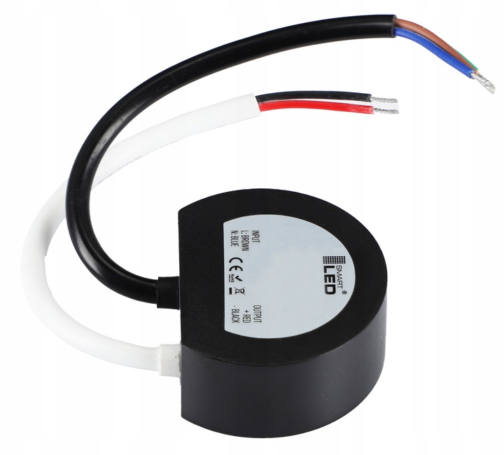 Zasilacz LED 12V 30W 2.5A Do Puszki Tranformator Dopuszkowy Do Taśm