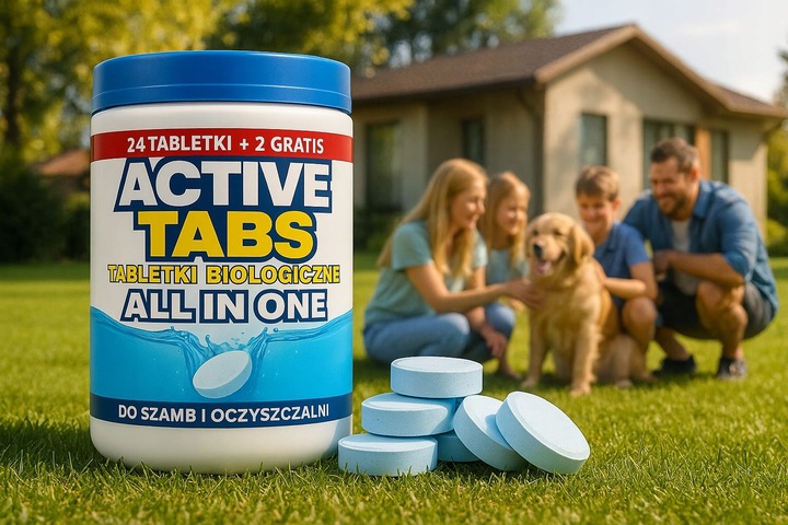 Bakterie silne tabletki do szamba +tłuszcze +skuteczne działanie zimą