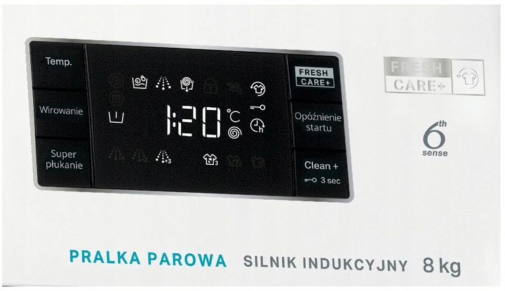 Pralka WHIRLPOOL FFB 8258 BSV PL 8kg 1200 obr