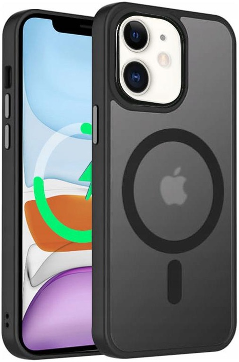 Etui Do iPhone 11 +Szkło 9H WZMACNIANE 360° Matt Case Do Magsafe