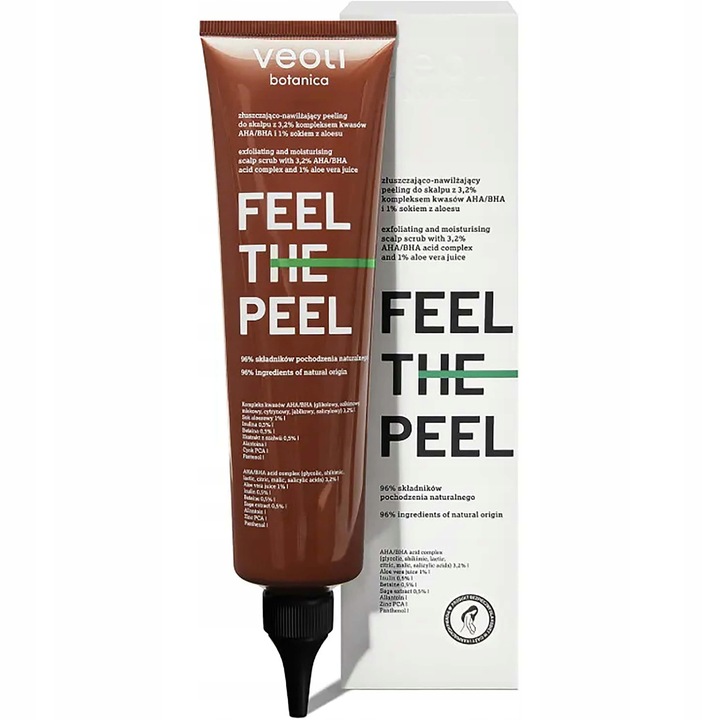 VEOLI Botanica Peeling do Skalpu Aha/bha 3,2% Oczyszcza i Nawilża