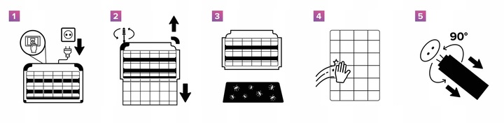 LAMPA OWADOBÓJCZA UV ŚCIENNA NO PEST NA KOMARY MUCHY ĆMY MOLE OWADY
