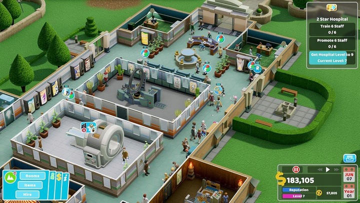TWO POINT HOSPITAL + 2 DODATKI - PL - PS4 / PS5 - Płyta Blu-ray