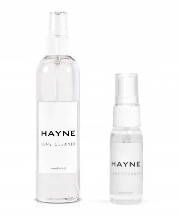 Płyn do okularów, obiektywów, optyki Hayne 240 ml skutecznie czyści