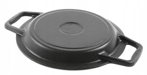 Kociołek myśliwski na pieczonki 8l żeliwny emaliowany 2w1 grill