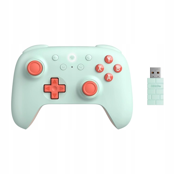 Pad Bezprzewodowy 8Bitdo Ultimate 2C Mint Hall Effect 2.4G BT Android PC