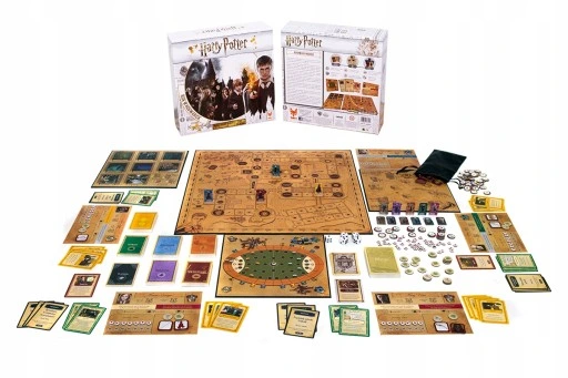 HARRY POTTER: ROK W HOGWARCIE - EDYCJA POLSKA - GRA PLANSZOWA RODZINNA