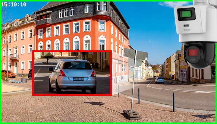 Kamera Obrotowa IP 4MPx+4MPx TandemVu PTZ-N2D400M-DE/14 HiLook by Hikvision