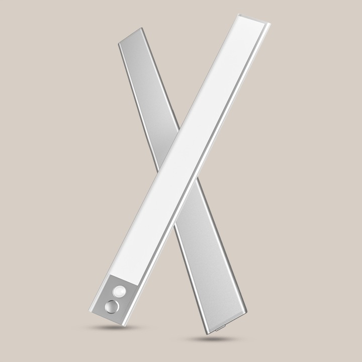 BOSTE LAMPKA LED NOCNA Z CZUJNIKIEM RUCHU I ZMIERZCHU MAGNETYCZNA AUTO