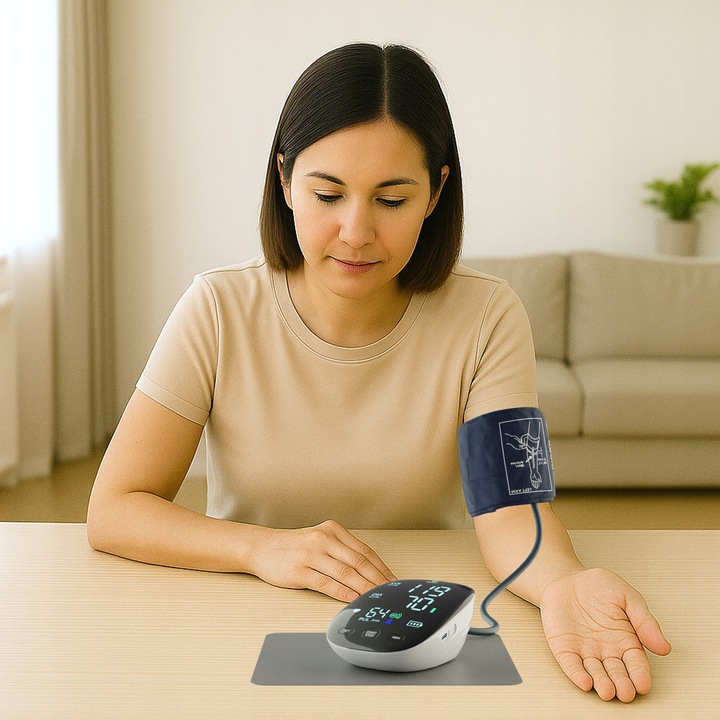 CIŚNIENIOMIERZ NARAMIENNY MEDICO ARYTMIA, EKRAN LED,USB, DZIENNICZEK GRATIS