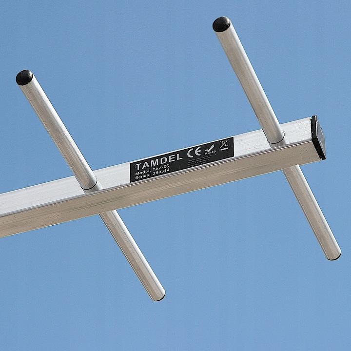 Antena do TV naziemnej DVB-T2 COMBO MUX-8 VHF/UHF zewnętrzna 4K LTE