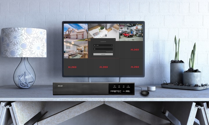 CYFROWY MONITORING 7 KAMER IP 5MPIX NA SKRĘTKĘ UTP PODGLĄD ONLINE DETEKCJA