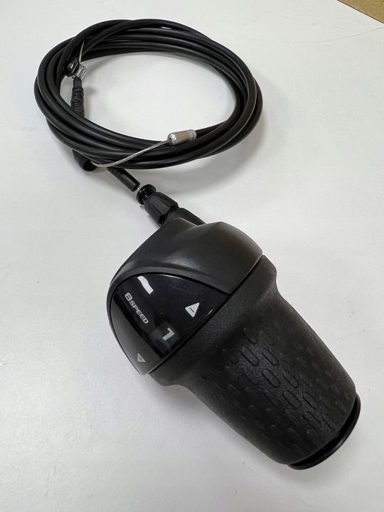 Manetka obrotowa Shimano Nexus 8 SL-C6000 prawa + Linka