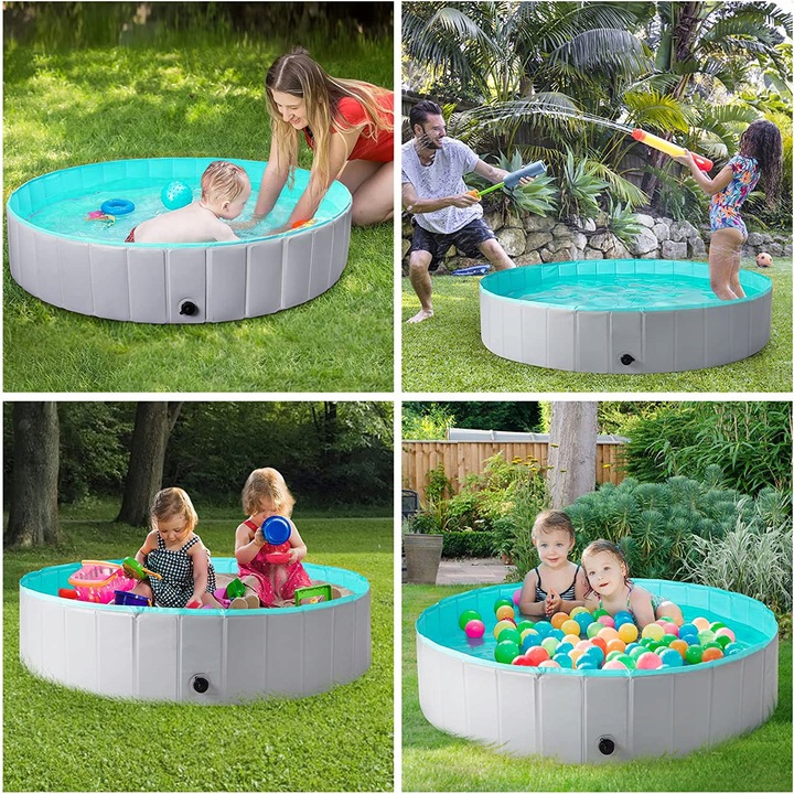 BASEN KOJEC DLA PSA ZWIERZĄT DZIECI XXL SKŁADANY 100cm