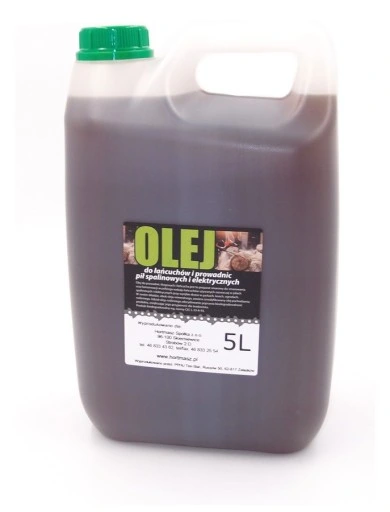 OLEJ DO SMAROWANIA ŁAŃCUCHA I PROWADNICY 5L PIŁY
