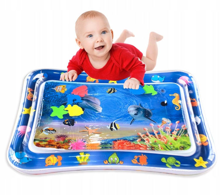 MATA SENSORYCZNA WODNA DLA NIEMOWLĄT DMUCHANA XXL